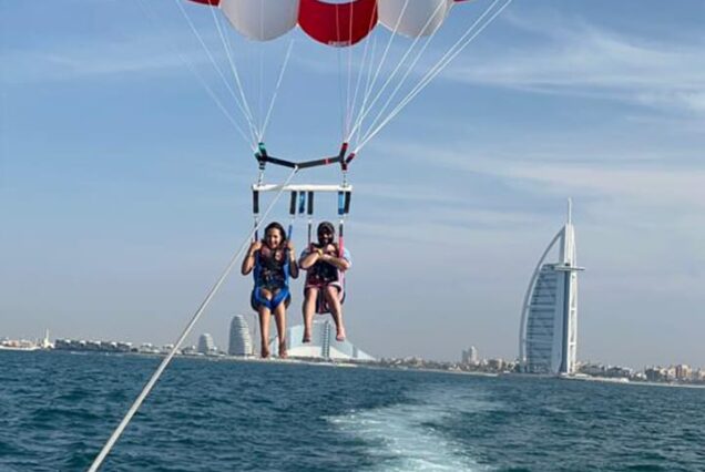 Jumeirah 3 Luxury Parasailing